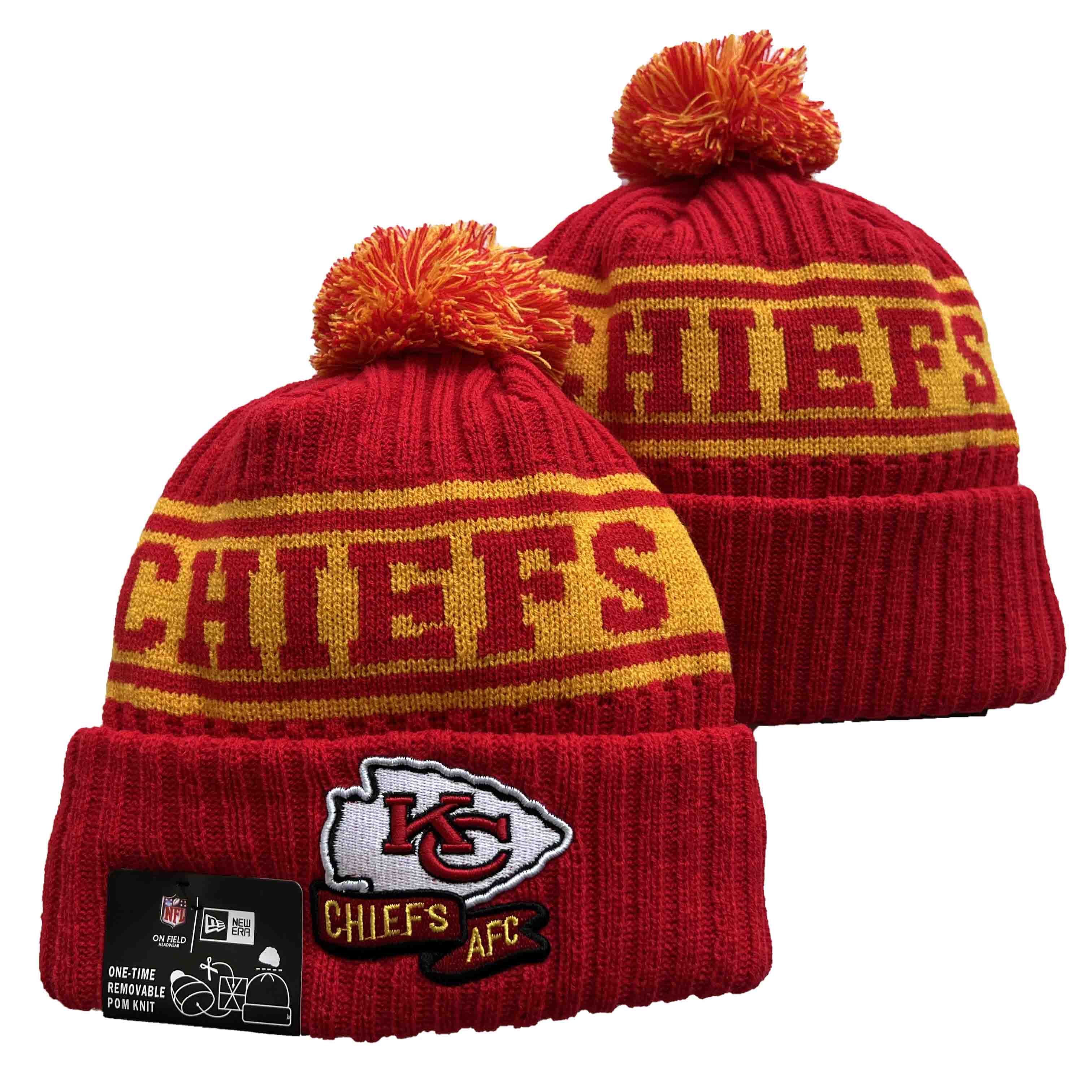 Kansas City Chiefs Knit Hats 0160